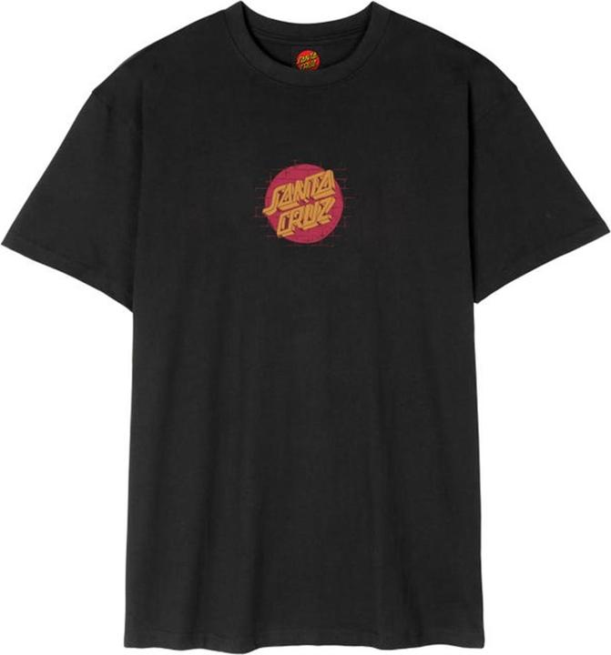 Actual product image Santa Cruz Scrawl Brick Dot Front T-Shirt (S)