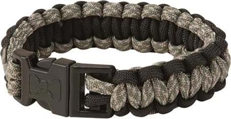 United Cutlery Elite Forces Survival-Armband Schwarz-Camo (ABS-Schnalle, US-Militärstandard Paracord (300 lb./ 136 kg))