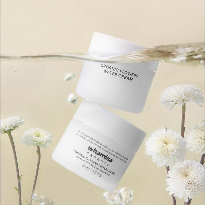 Actual product image Whamisa Organic Flowers Water Cream from Fermented Flowers 51ml (51 ml, Face gel)