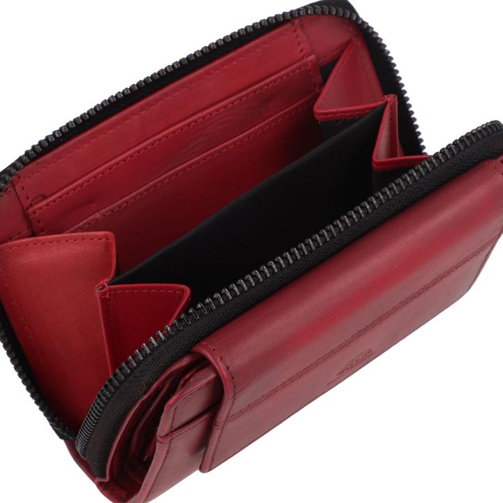 Actual product image Greenburry Destressed Geldbörse RFID Schutz Leder 13.5 cm