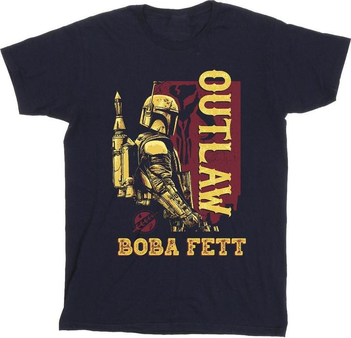 Produktbild Star Wars The Book Of Boba Fett Distressed Outlaw TShirt (5XL)