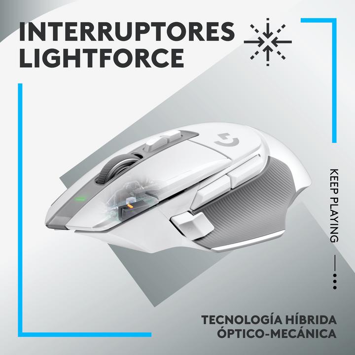 Produktbild Logitech G G502 X Lightspeed (Kabellos, Kabelgebunden)