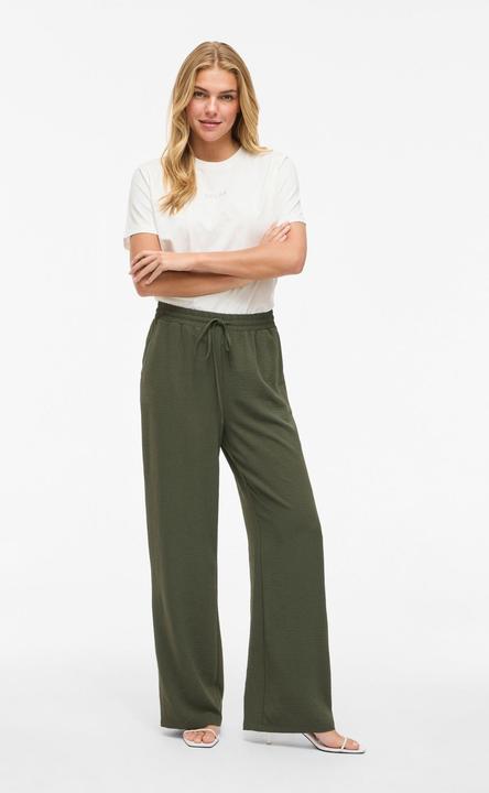 Image du produit Vila High Waist Hose mit weitem Bein (Bande de fréquences 38 (2600 MHz))