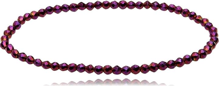 Leyda Hämtit Purple Armband (Farbstein)