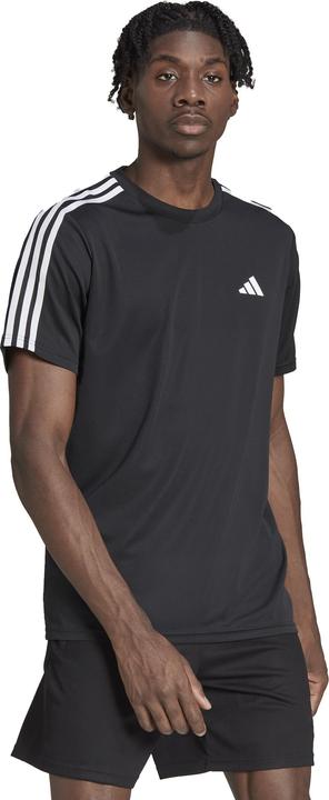 Actual product image adidas Traing Essentials Base 3-Stripes Tee (L)