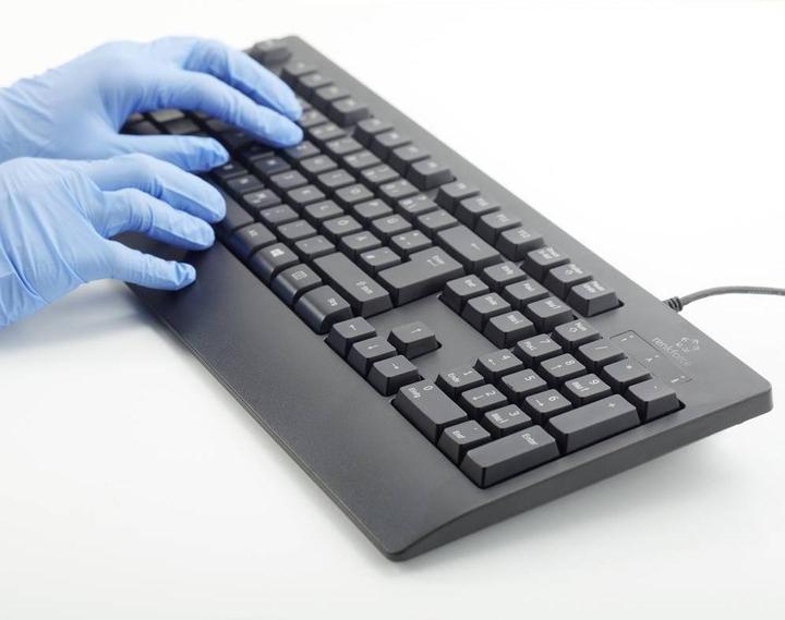 Produktbild Renkforce Abwaschbare Tastatur- und Mauskombination (Deutsches Tasten-Layout) (DE, Kabelgebunden)