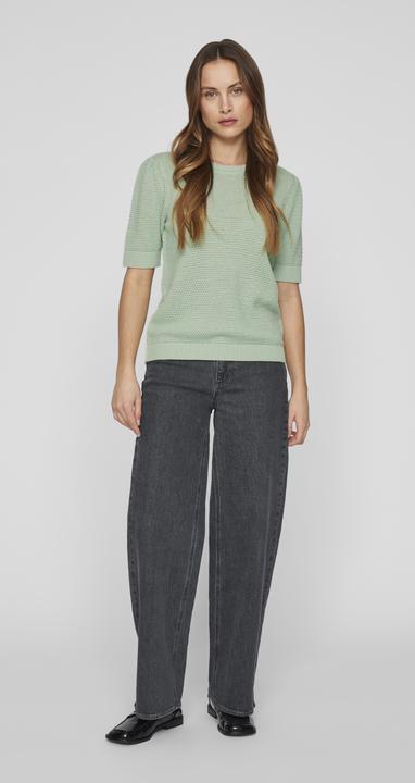 Actual product image Vila Short sleeve knitted top (M)