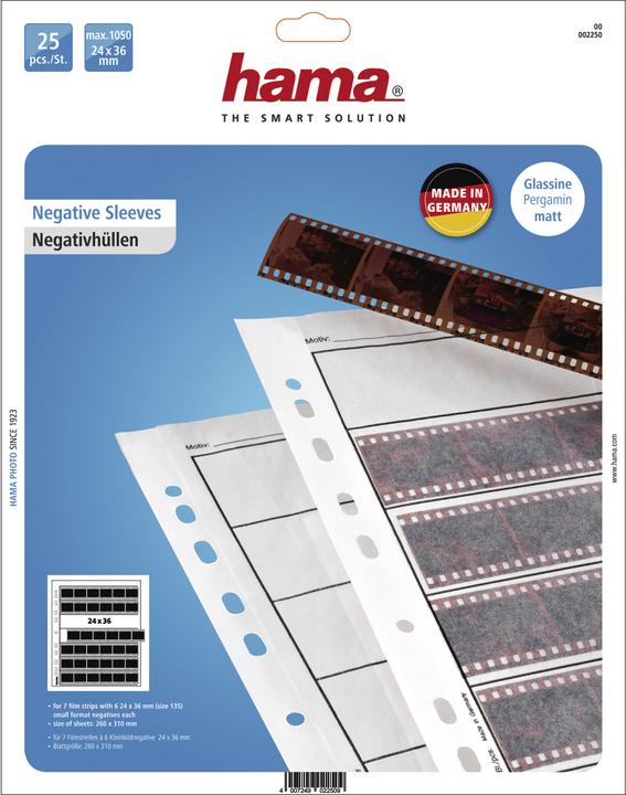 Produktbild Hama Negativ-Hüllen (24 x 36 mm)