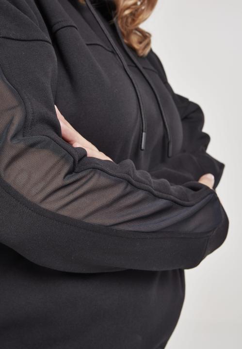 Immagine prodotto Urban Classics Felpa con cappuccio oversize Tech Mesh Inset da donna (XL)