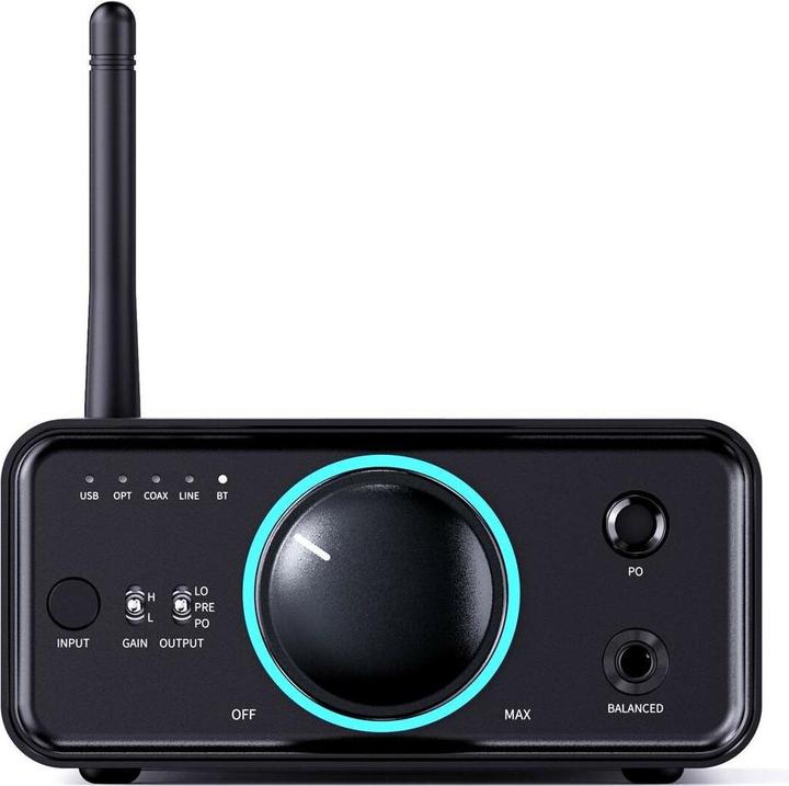 Actual product image FiiO K7 BT (USB-DAC, gain switch, Bluetooth)
