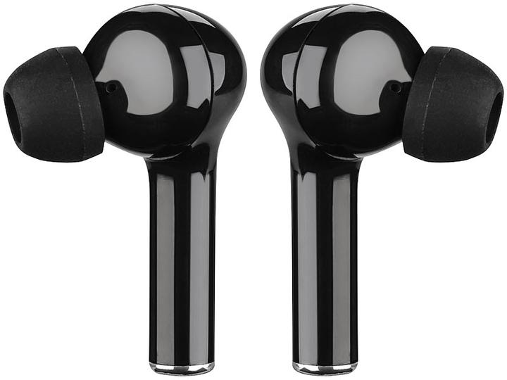 Produktbild Auvisio In-Ear-Stereo-Headset mit Bluetooth 5, Ladebox, 18 Std. Spielzeit (ANC, 120 h, Kabellos)
