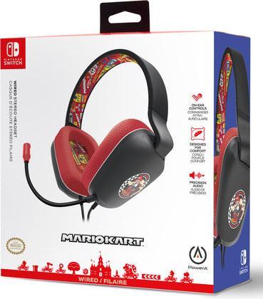 Produktbild PowerA Switch Headset wired Mario Kart Rivals (Kabelgebunden)