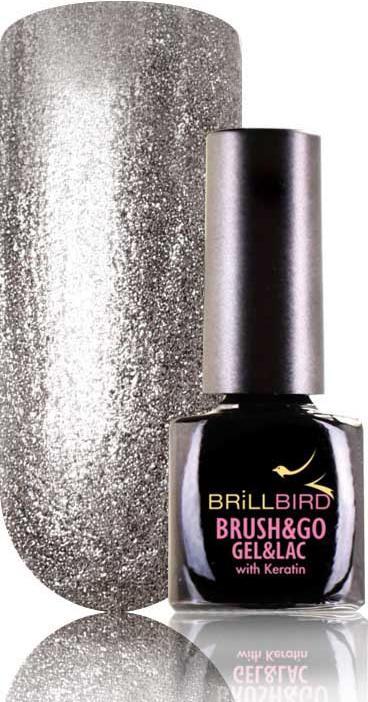 Immagine prodotto BrillBird Brush & go Gel&lac GoGL 69 - 8ml (Smalto per unghie effetto gel)