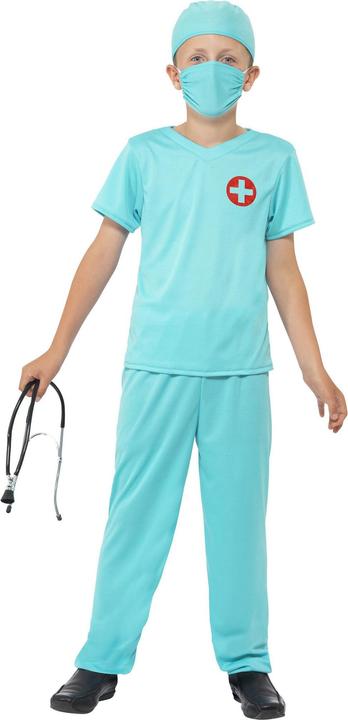 Produktbild Smiffys Doktor - Chirurg (134, 140)