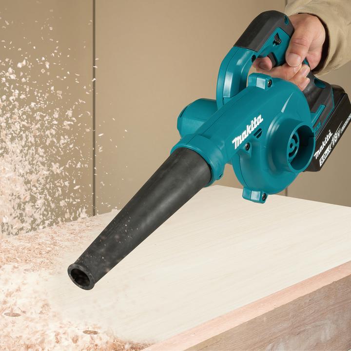 Immagine prodotto Makita DUB 185 RT1 Soffiatore a batteria 18 V + 1x batteria 5,0 Ah + caricabatterie (Batteria ricaricabile, Soffiafoglie)
