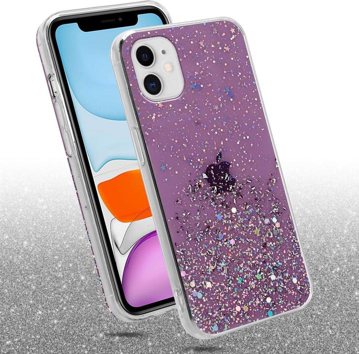 Image du produit Cadorabo Couverture TPU paillettes scintillantes (Apple iPhone 11 Pro)