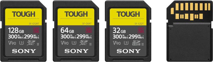 Image du produit Sony SF-G Tough SDXC UHS-II (64 Go, SDXC, U3, UHS-II)