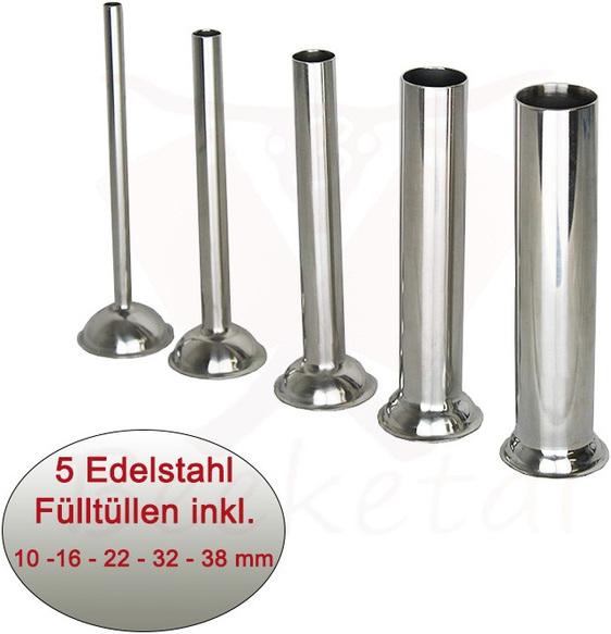 Actual product image Beeketal Sausage filler 5L 2 speed gearbox