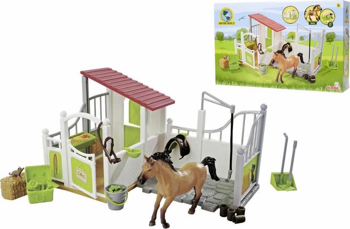 Produktbild Simba Pferdebox und Waschplatz mit Pferd