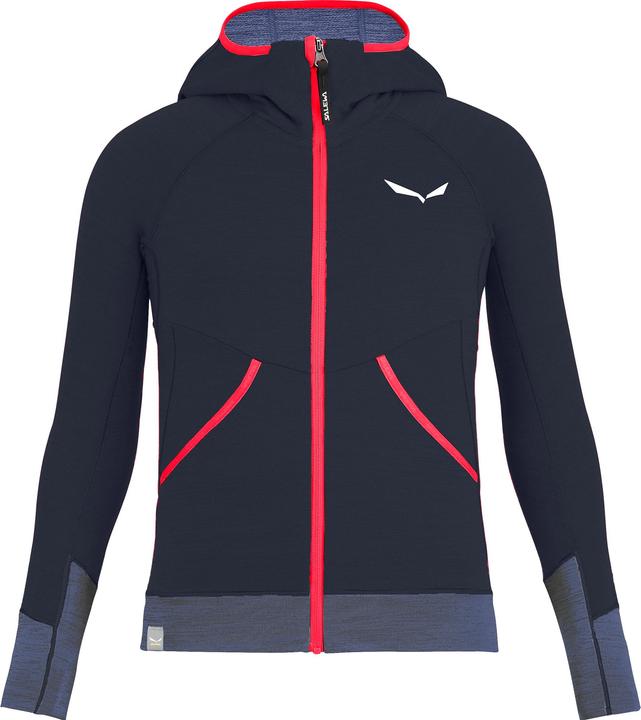 Salewa Puez Hybrid Polarlite Full Zip Mädchen Kapuzenjacke (116)