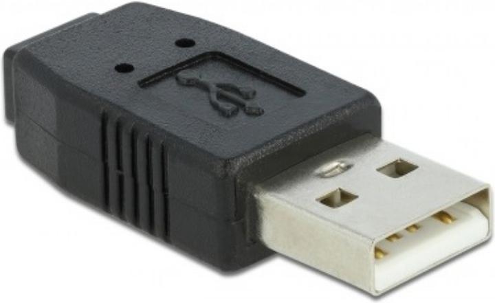 Actual product image Delock USB2.0 Micro Adapter A-St/Micro-B/Bu (USB-A, Micro USB, 14.50 cm)