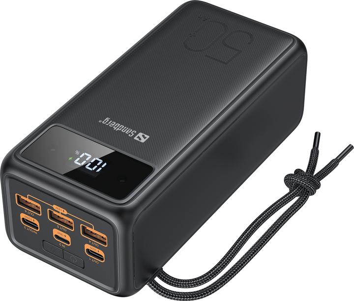 Sandberg Powerbank USB-C PD 130W 50000 (50000 mAh, 100 W, 185 Wh)