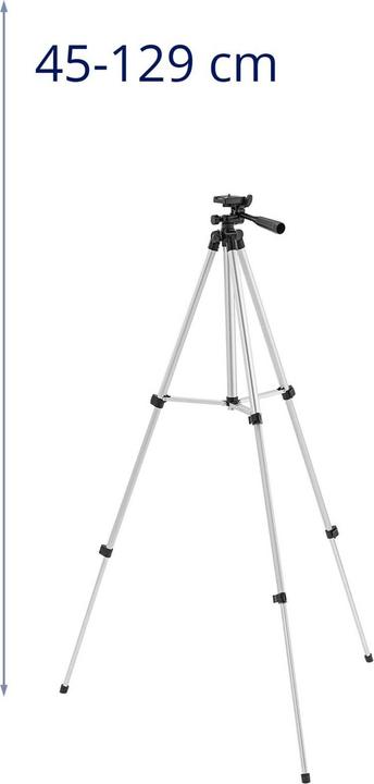Produktbild Steinberg Stativ universal Tripod 1/4"-Gewinde 450-1290 mm Kamerastativ Universalstativ (Metall)