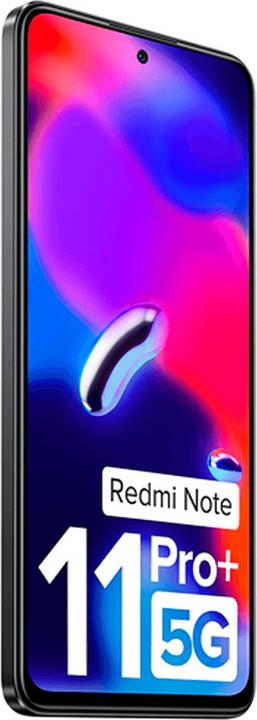 Actual product image Xiaomi Redmi Note 11 Pro+ 5G (128 GB, Graphite gray, 6.67", Hybrid Dual SIM, 108 Mpx, 5G)