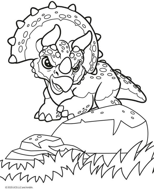 Produktbild Jurassic World Explorers: Mein dicker Malblock