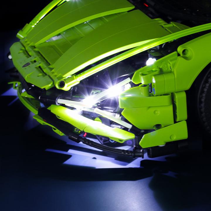 Actual product image BrickBling LED light set for LEGO Lamborghini Sián FKP 37 (42115) incl. remote control