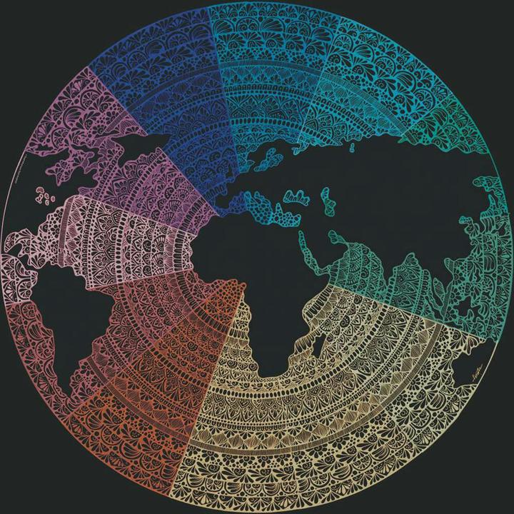 Image du produit Ravensburger Puzzles cercle chromatique - Mandala (500 pièces)