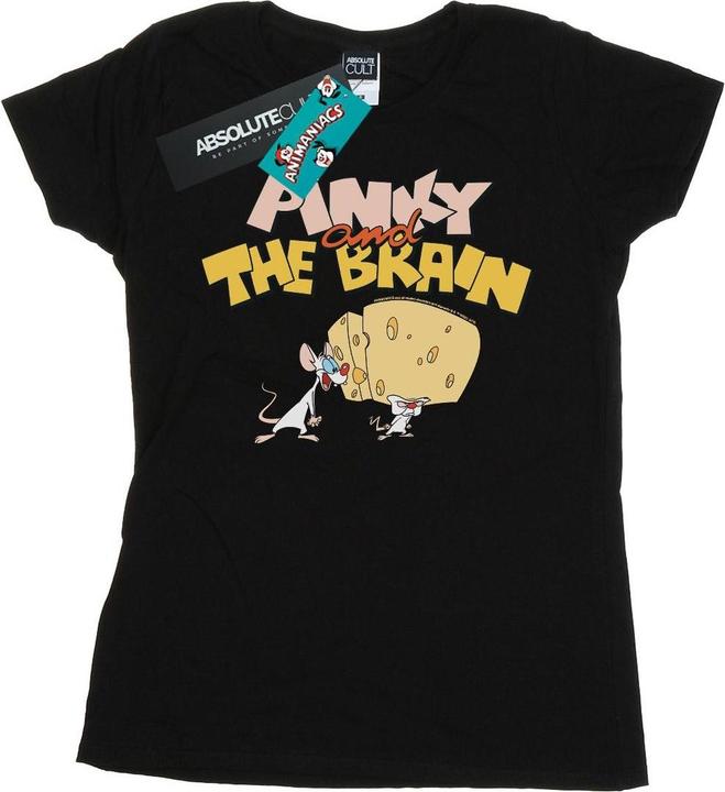 Universal Textiles Pinky And The Brain Cheese Head TShirt (XXL)