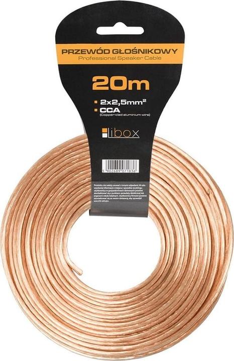 Immagine prodotto Libox Cavo Cavo per altoparlanti 2x2,50 LB0009-20 (20 m)