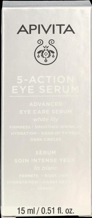 Image du produit Apivita Sérum pour les yeux 5-Action (Sérum, 15 ml, Jour + nuit)