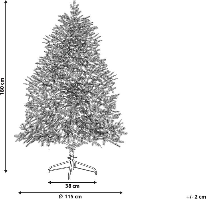 Produktbild Beliani Weihnachtsbaum Brisco (180 cm)