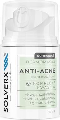 Actual product image Solverx DERMOPEEL maska ANTI-ACNE 50ml (50 ml)