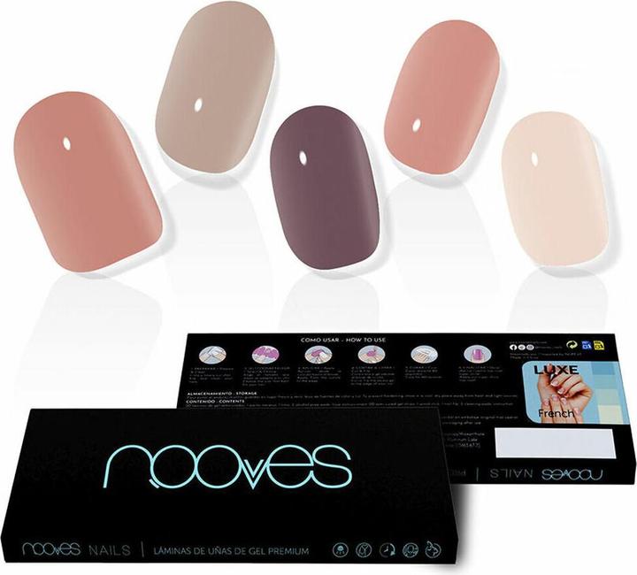 Immagine prodotto Nooves Secret Earth Premium Luxe Solid Color Gel Nails 20 Unità (Unghie artificiali)