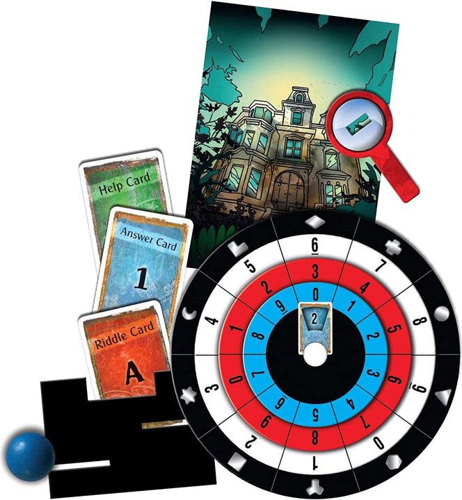 Actual product image Thames & Kosmos EXIT: The House of Riddles board game deduction (English)