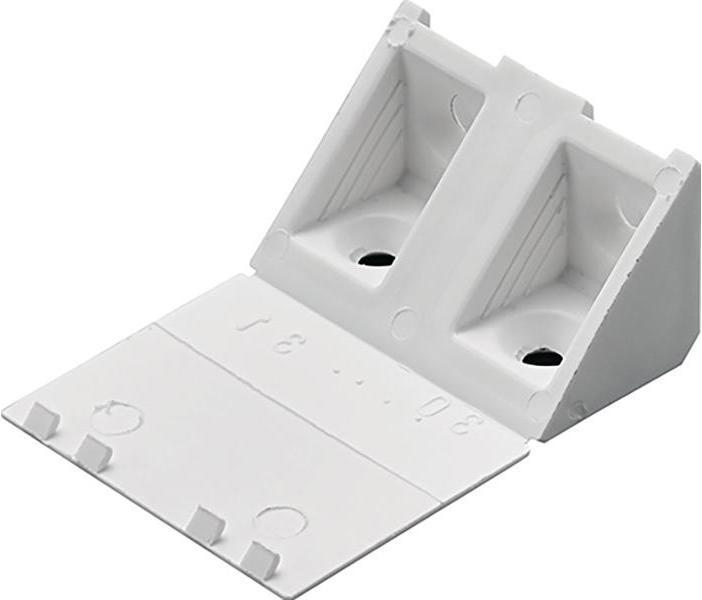 Produktbild Hettich Korpusverbinder Universal Kunststoff weiss (Eckverbinder, 100 Stk.)