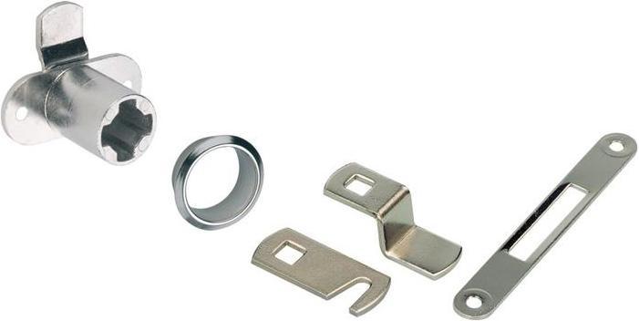 Image du produit Hettich Serrure à levier à cylindre Set Z23 Z23, Ø 18 mm (1 pcs)