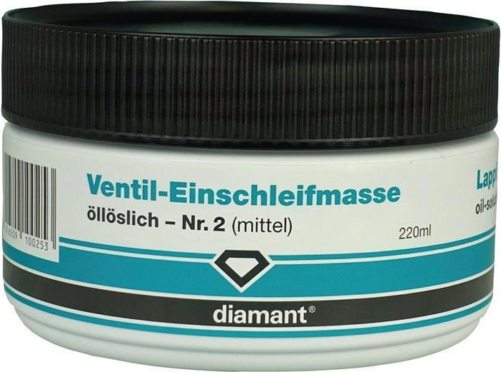 Produktbild Diamant Ventil-Einschleifmasse Körnung mittel grau (Mittel)