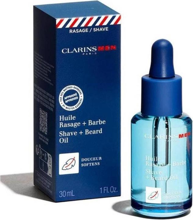 Clarins Huile Rasage (re) (30 ml, Olio da rasatura)