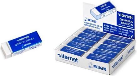 Produktbild Artiglio 5010 Radiergummi Kunststoff Weiss 20 Stück(e)