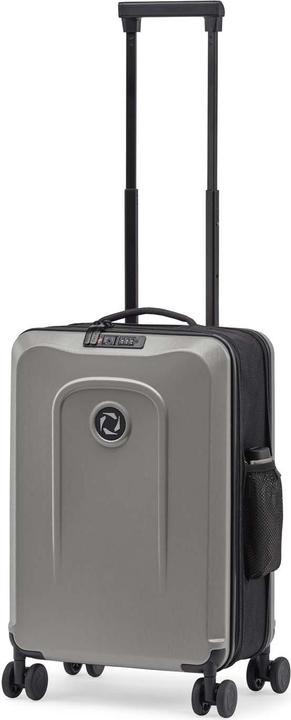 Actual product image Senz Foldable Carry On Trolley, 38L, Silk Grey (38 l, Hand luggage (up to 50 litres))