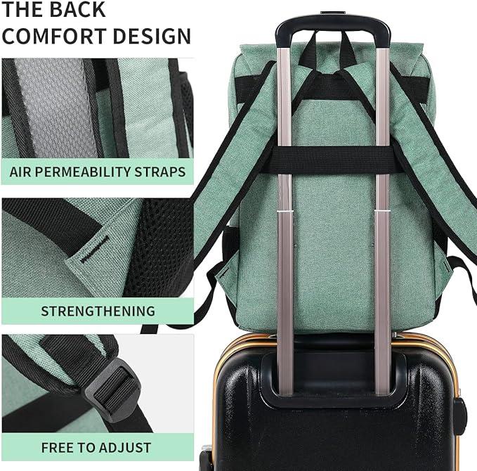 Produktbild Only-Bags.Store Student Rucksack, Reise-Rucksack, Outdoor Casual Bag für Männer und Frauen, Computer-Tasche