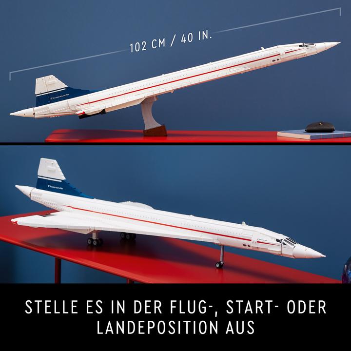 Actual product image LEGO Concorde (10318, LEGO Icons, LEGO Rare Sets)