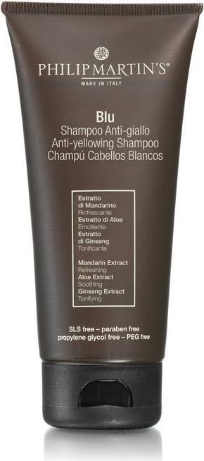 Actual product image Philip Martin's Blu Anti-yellowing Shampoo (200 ml, Liquid shampoo)