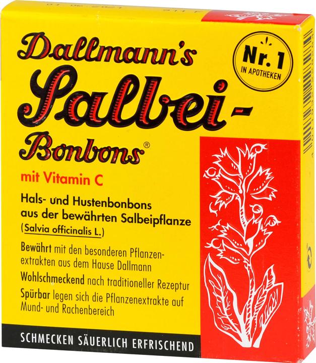 Produktbild Dallmann Salbei Bonbons mit Vitamin C (20 Stk., 37 g)