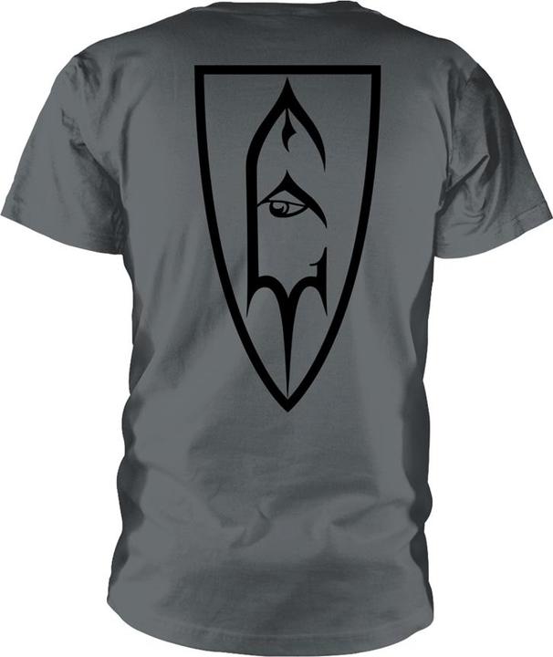 Actual product image Emperor Plastic Head Men's Logo Shield TSFB T-Shirt, Grey, XX-Large (XXL)