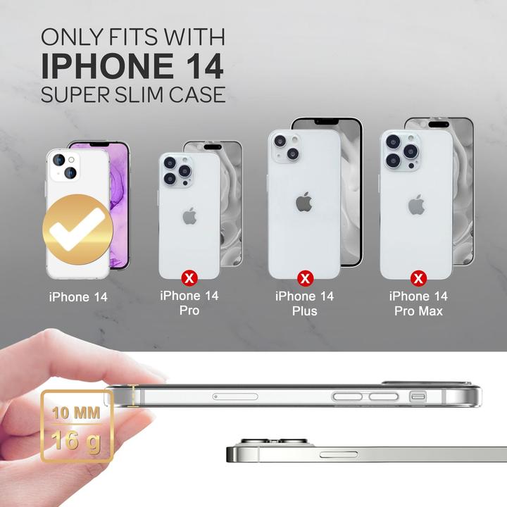 Immagine prodotto Nalia Copertura trasparente a 360 gradi (Apple iPhone 14)